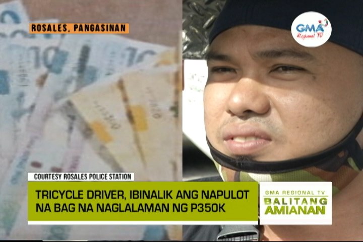 Balitang Amianan: 'Honest Tsuper' | Balitang Amianan | GMA Regional TV ...