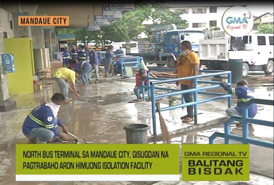 Balitang Bisdak: Cebu North Bus Terminal Himuong Quarantine Facility ...