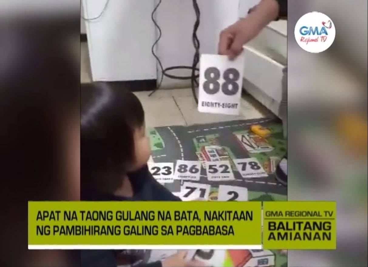 Balitang Amianan 4 Anyos na Bata Nakitaan ng Pambihirang 