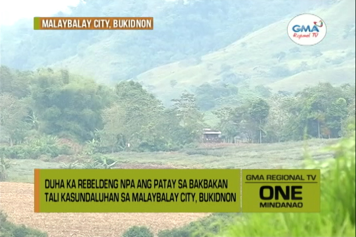 One Mindanao Npa Patay Sa Engkwentro One Mindanao Gma Regional Tv Online Home Of 7975