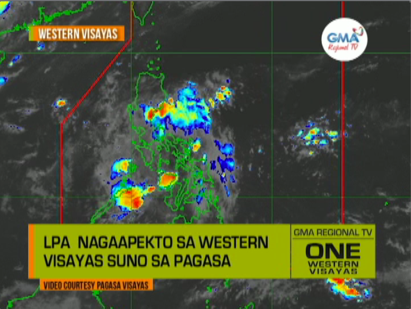 One Western Visayas: LPA Nagaapekto sa Western Visayas Suno sa PAGASA