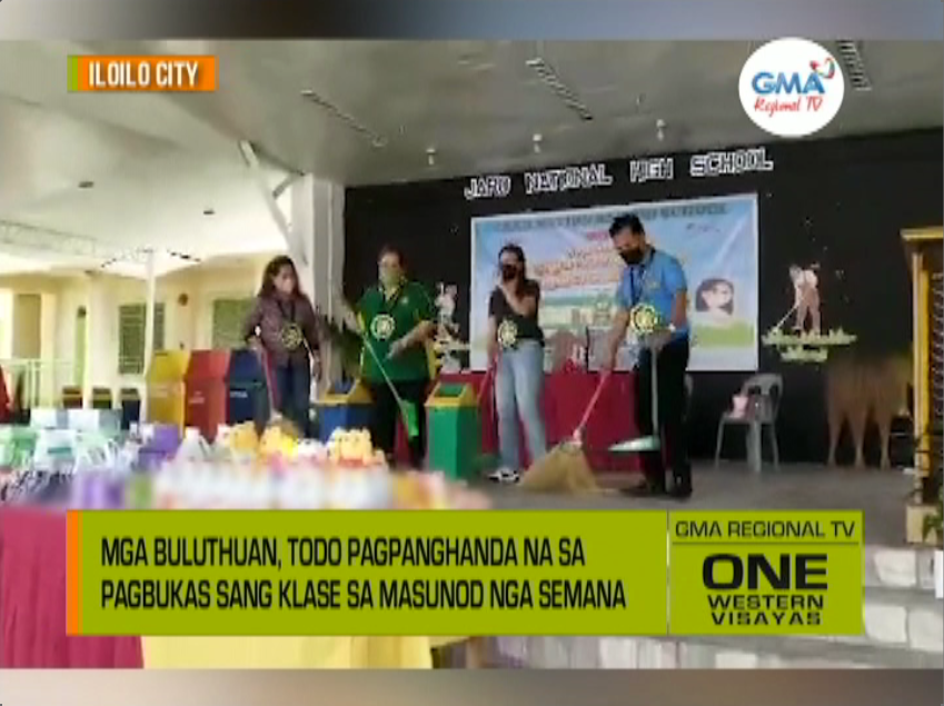 One Western Visayas Mga Buluthuan Todo Pagpanghanda Na Sa Pagbukas Sang Klase 6699