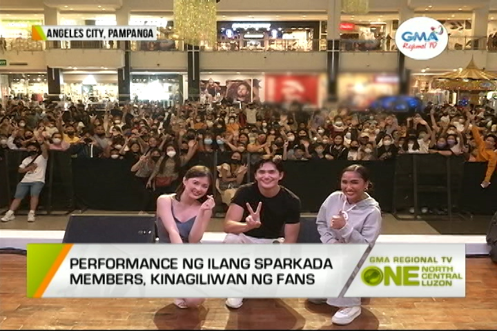 One North Central Luzon Kapuso Mall Show Dinagsa Ng Fans Balitang Amianan GMA Regional TV