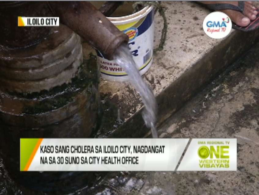 One Western Visayas Kaso Sang Cholera Sa Iloilo City Nagdangat Na Sa Suno Sa CHO One