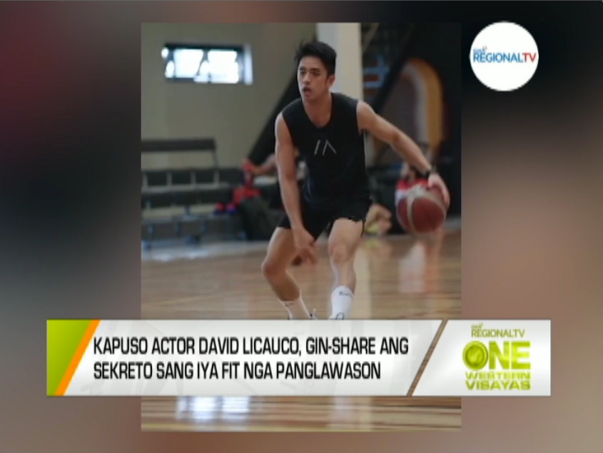 One Western Visayas Kapuso Actor David Licauco Gin Share Ang Sekreto