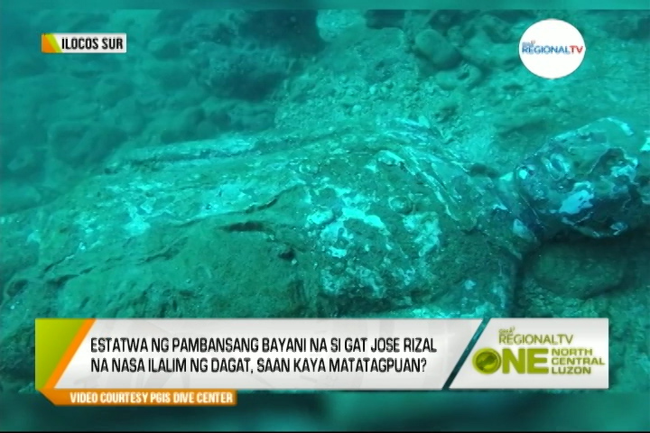 One North Central Luzon: Underwater Statue ni Rizal, Saan Matatagpuan?