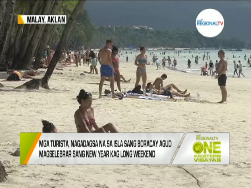 One Western Visayas Mga Turista Nagadagsa Na Sa Isla Sang Boracay