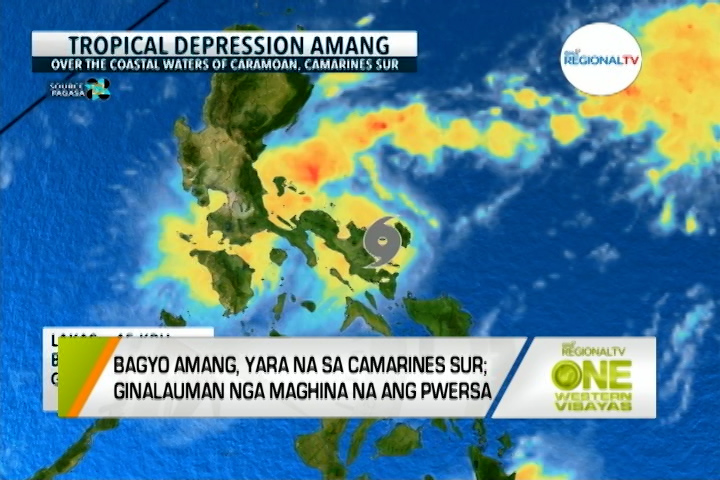 One Western Visayas Bagyo Amang Yara Na Sa Camarines Sur Ginalauman Nga Maghina Na Ang Pwersa