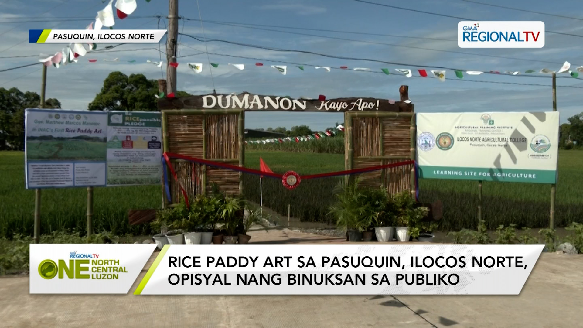 One North Central Luzon Obra Sa Palayan Balitang Amianan Gma Regional Tv Online Home Of