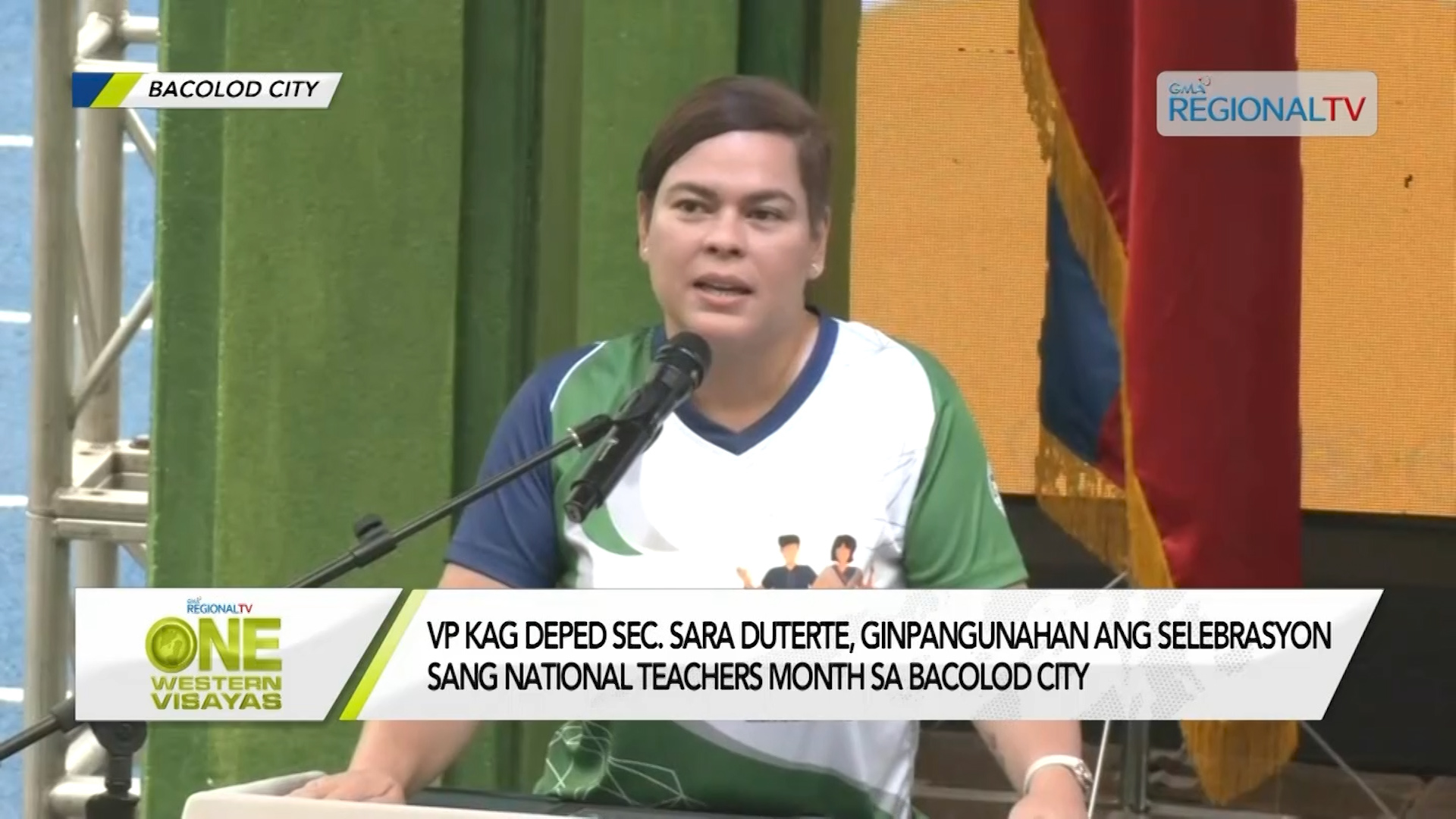 One Western Visayas Vp Kag Deped Sec Sara Duterte Nanguna Sa National Teachers Month Celebration 6390