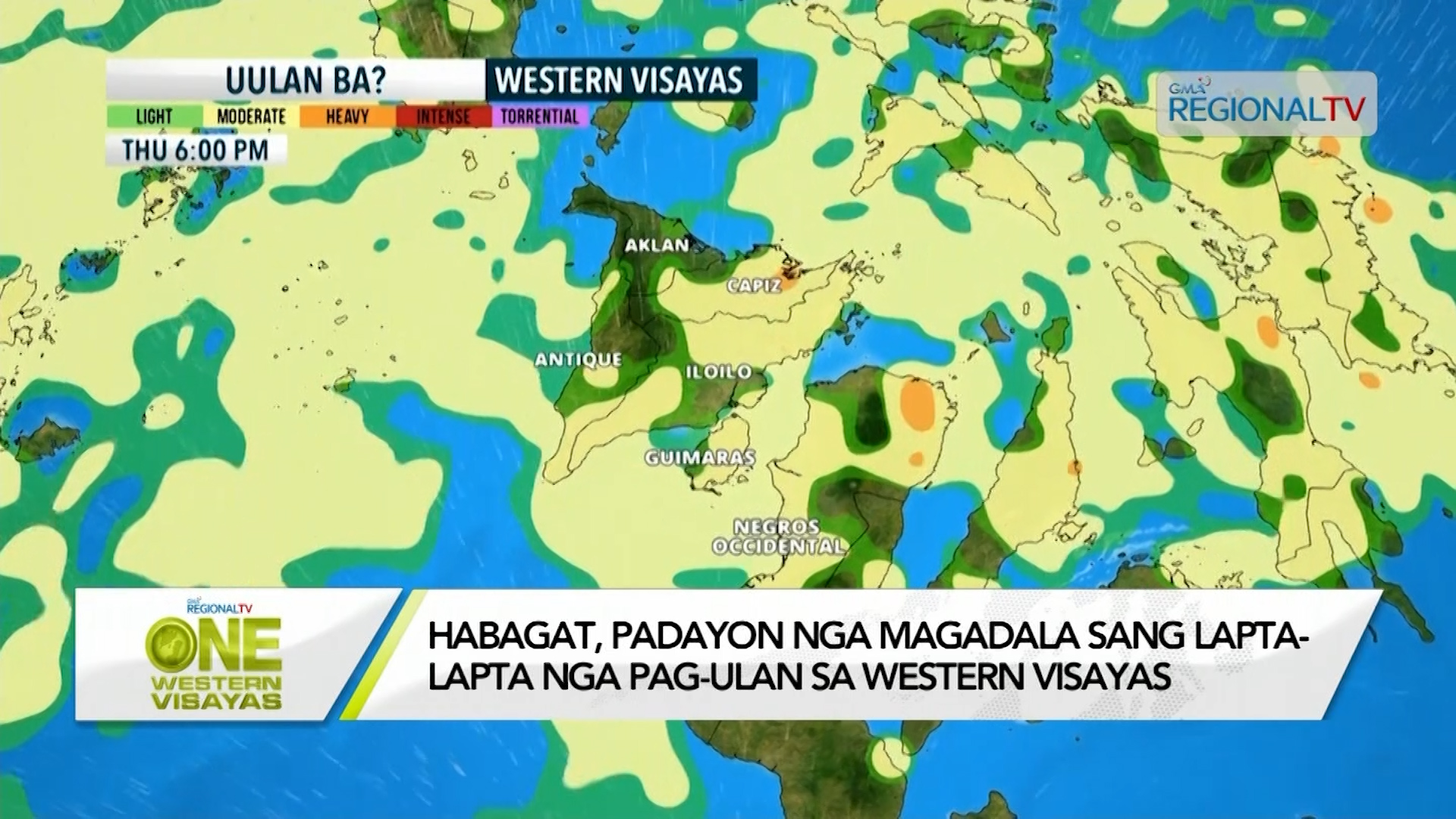 One Western Visayas Habagat Padayon Nga Magadala Sang Lapta Lapta Nga