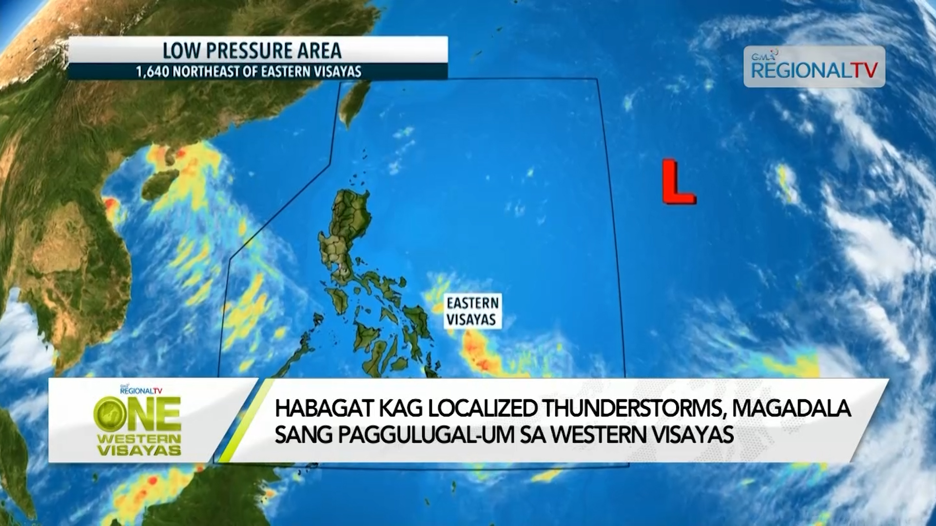 One Western Visayas Habagat Kag Localized Thunderstorms Magadala Sang Paggulugal Um