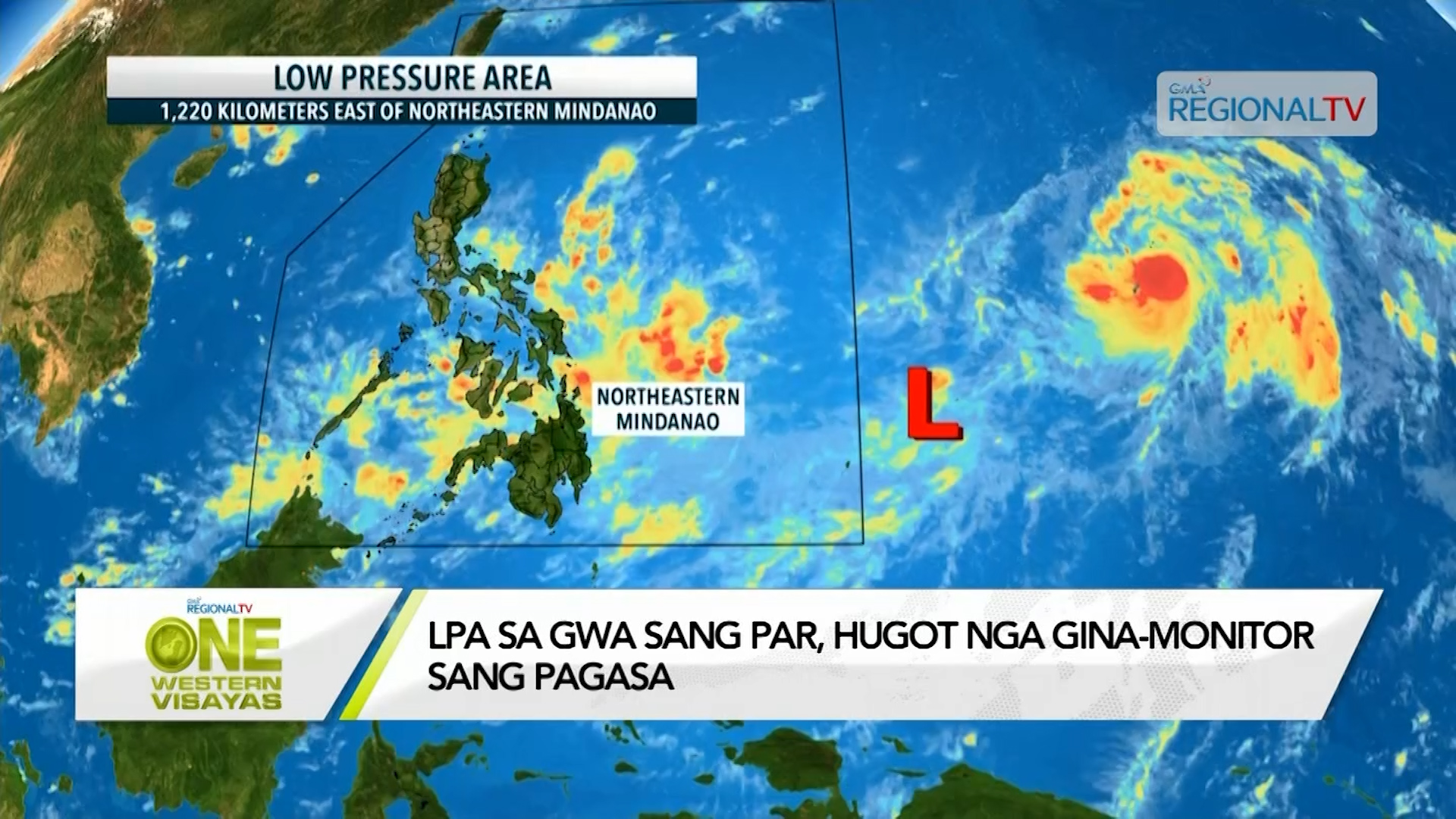 One Western Visayas LPA Sa Gwa Sang PAR Hugot Nga Gina Monitor Sang PAGASA