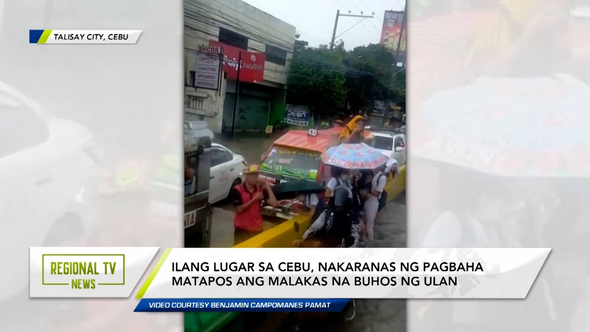 Regional TV News: Ilang Lugar sa Cebu, Nakaranas ng Pagbaha