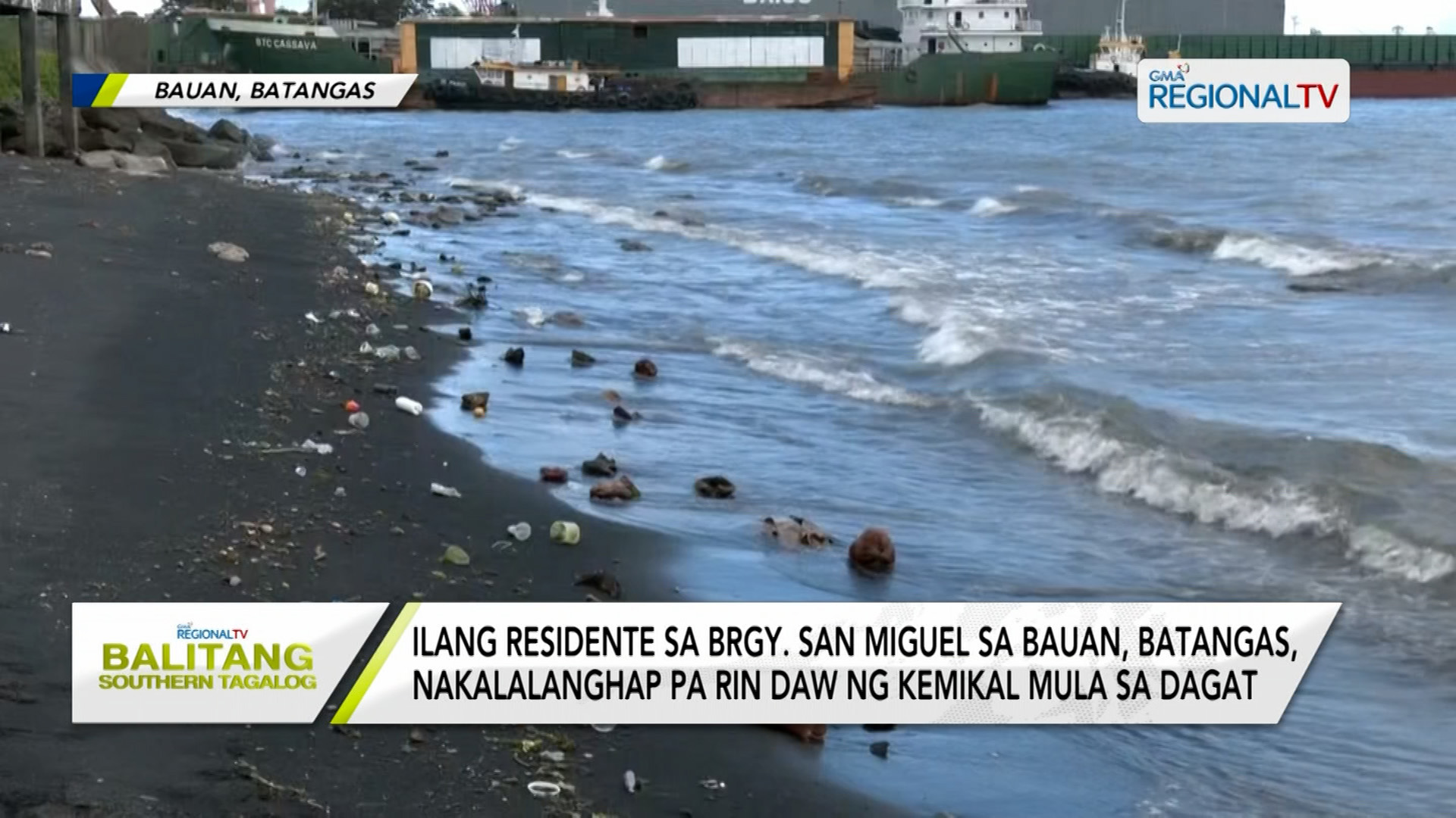 Balitang Southern Tagalog Chemical Spill