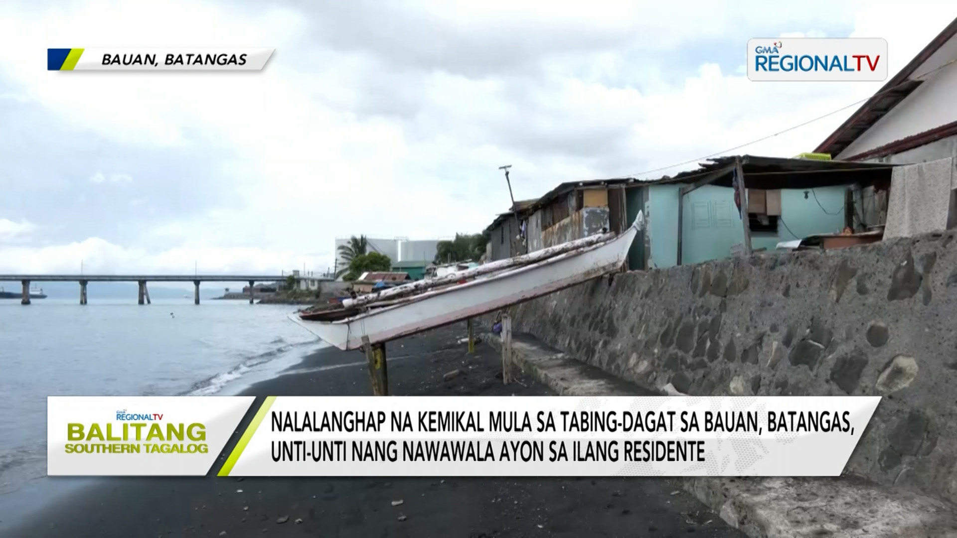Balitang Southern Tagalog Chemical Spill