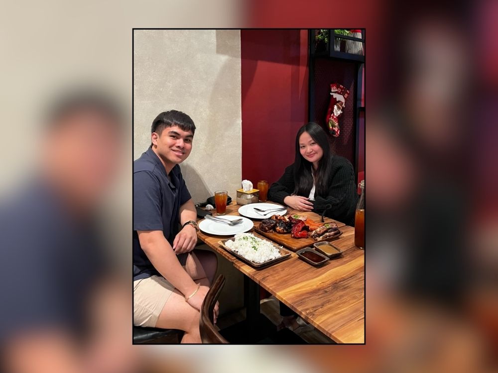 Nicolo Yap and Nikki Turreda during their Valentine's date | Photo via Nicolo Yap