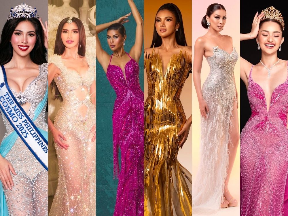 The Top 6 candidates in MUPH 2025 | Courtesy: Personal Instagram accounts