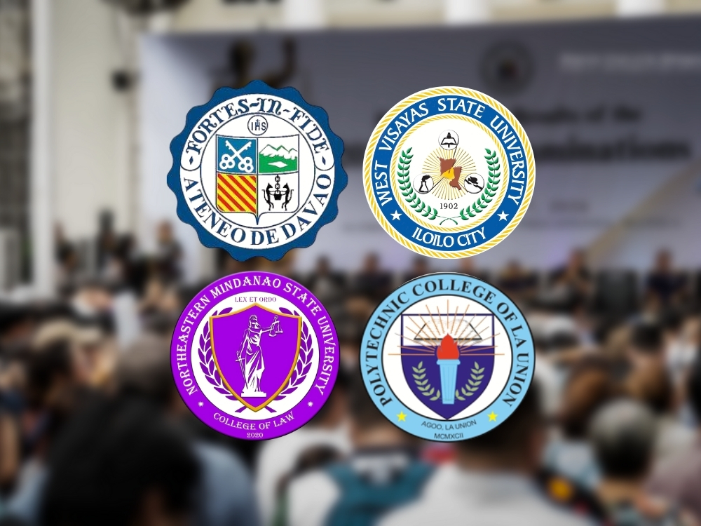 Photos courtesy: Supreme Court PH; AdDU; WVSU; NEMSU College of Law; PCLU/Facebook