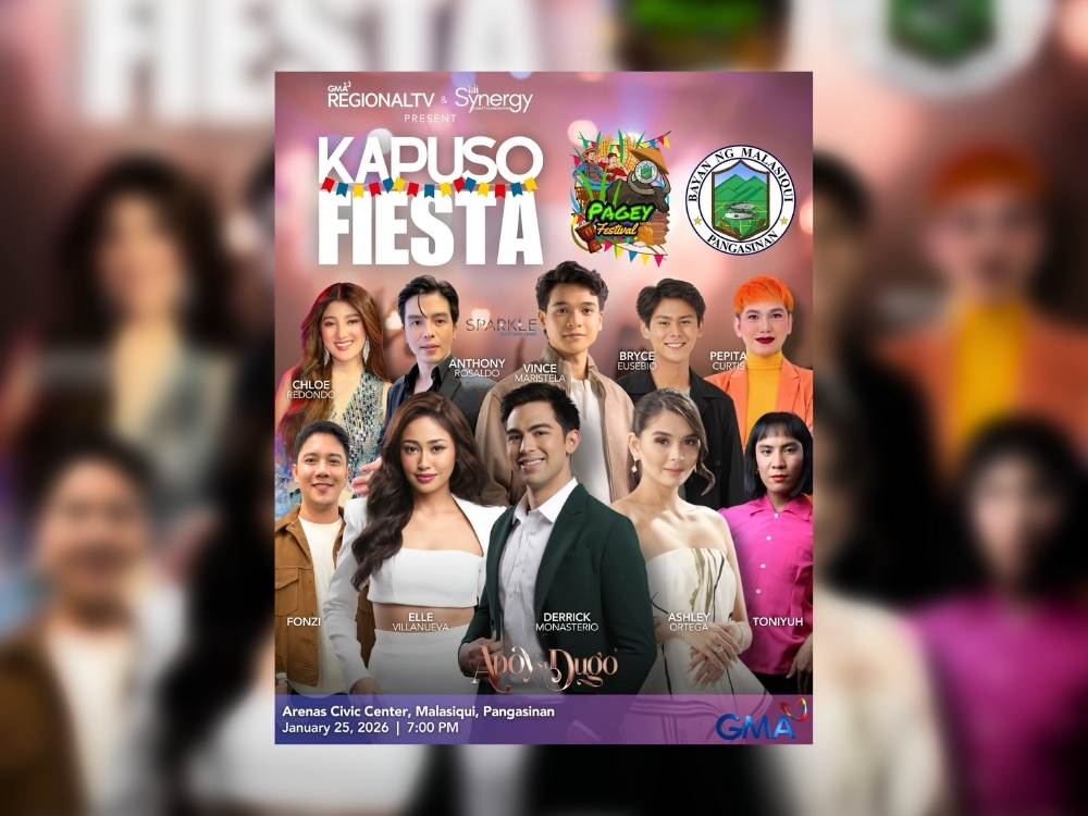 GMA Regional TV's Kapuso Fiesta joins the fun in the upcoming Pagey Festival 2026 in Pangasinan.