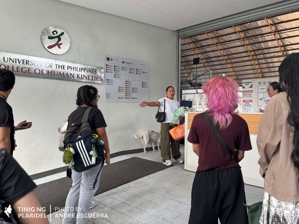 Hidilyn Diaz-Naranjo marked her first day of teaching at UPD today, Jan. 21 | Tinig ng Plaridel