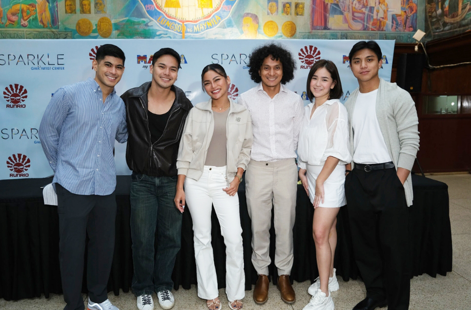Sparkle artists alongside RUNRIO INC. founder Rio dela Cruz | GMA Network
