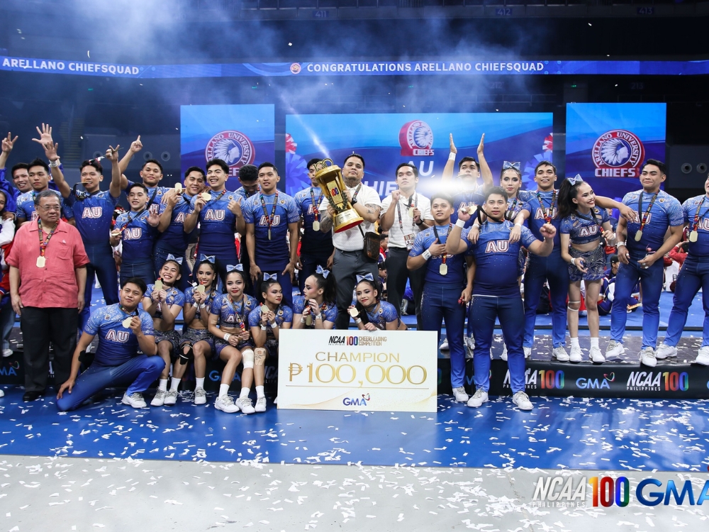 AU Chiefsquad bagged the Season 100 championship last year | Photo: GMA Sports PH