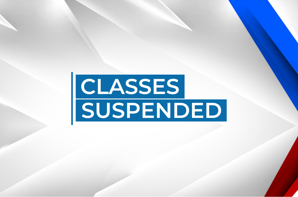 Classes suspended due to Typhoon #NikaPH