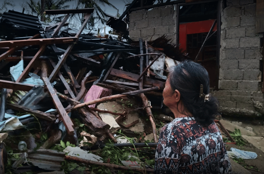 The aftermath of Super Typhoon Pepito in Viga, Catanduanes | Photo courtesy: Ricky Valenzuela Tid