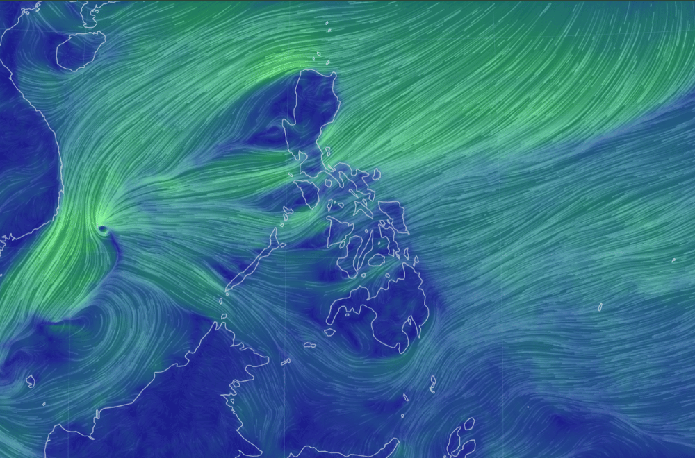 Photo courtesy: earth.nullschool.net