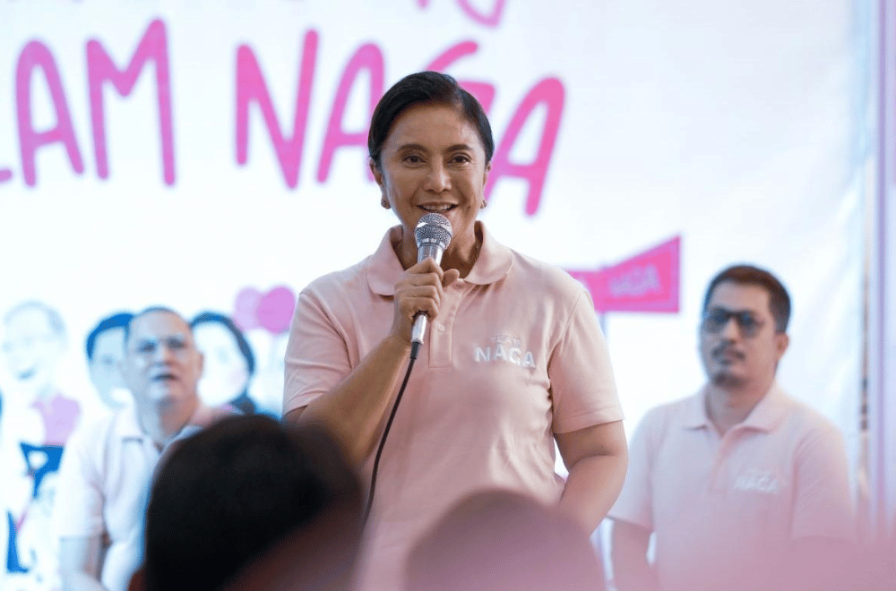Photo courtesy of Leni Robredo campaign team via GMA News Online