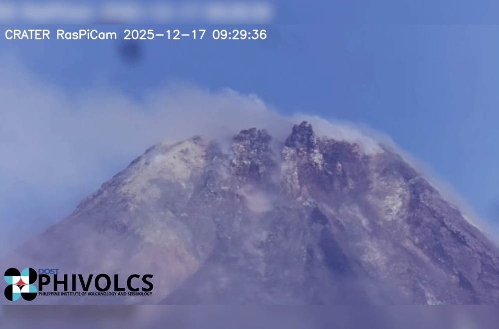 Photo courtesy: DOST-PHIVOLCS