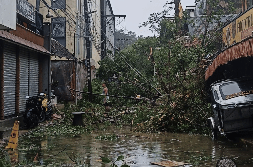 Aftermath of Typhoon Tino in El Nido, Palawan | Photo courtesy: Councilor Gerald Bobis Diaz