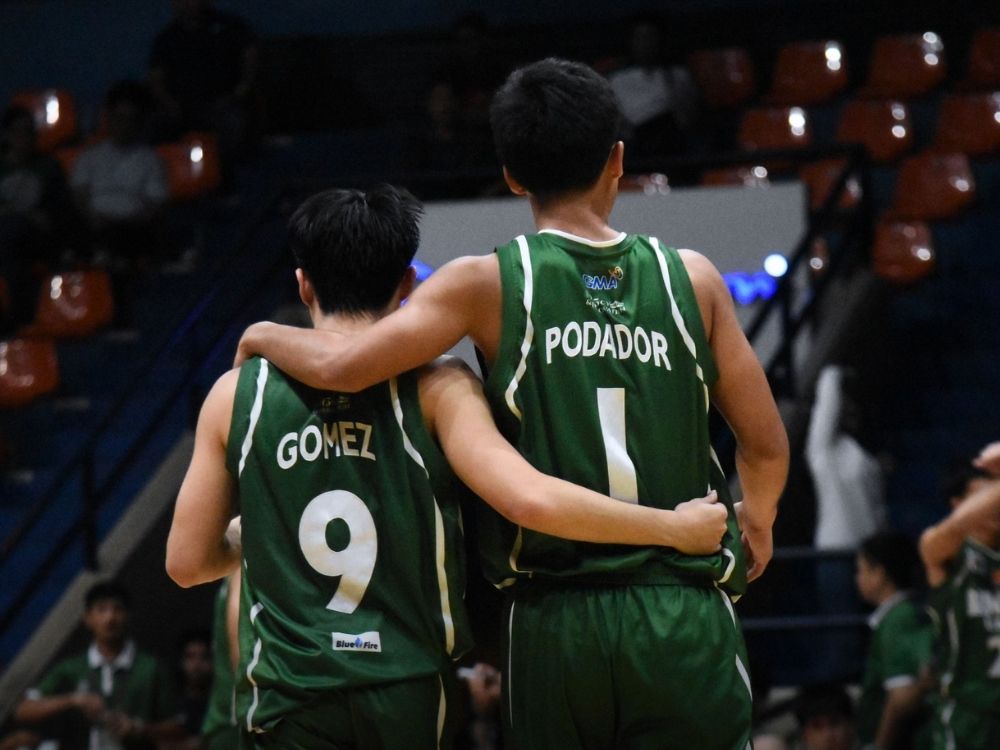 Benilde-LSGH Greenies's Gian Gomez and Arle Podador | Photo: Zane Esparaga/GMA RTV and Synergy
