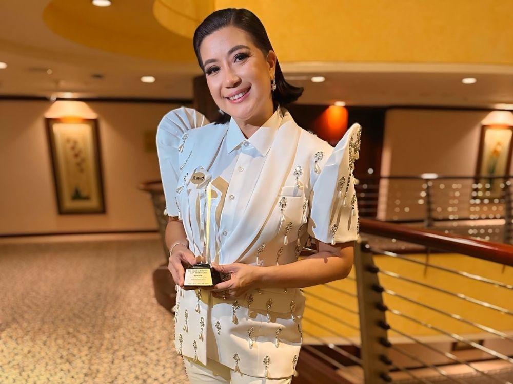 Kara David at the Global Filipino Icon Awards 2025 in UAE | Photo: GMA Network