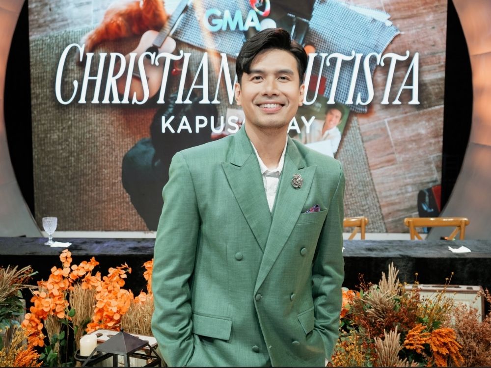 Christian Bautista during his contract signing event | Photo: GMA Network