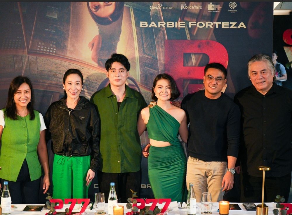 Barbie Forteza leads "P77" press conference on July 22, 2025 | Courtesy: GMA Network