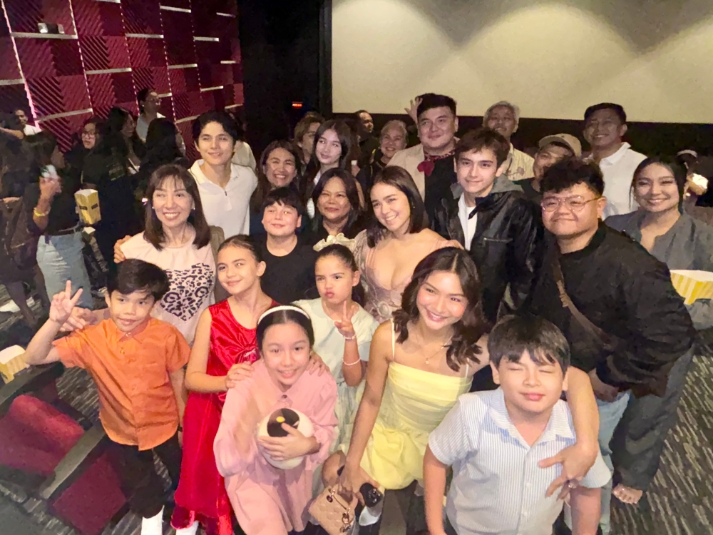 Sparkle talents at the "Ganito Tayo, Kapuso's" exclusive screening | Photo: Bryan Presilla