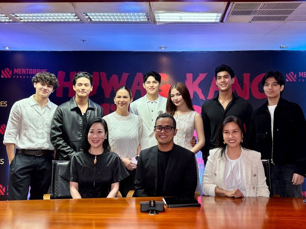 GMA Network and Mentorque joined by "Huwag Kang Titingin" cast | Photo: Bryan Presillas
