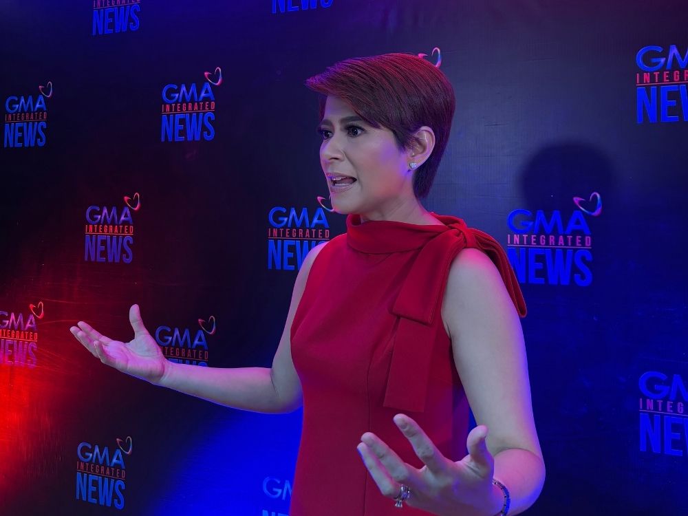 Pia Arcangel in an interview with GMA Regional TV News on August 29 | Bryan Presillas