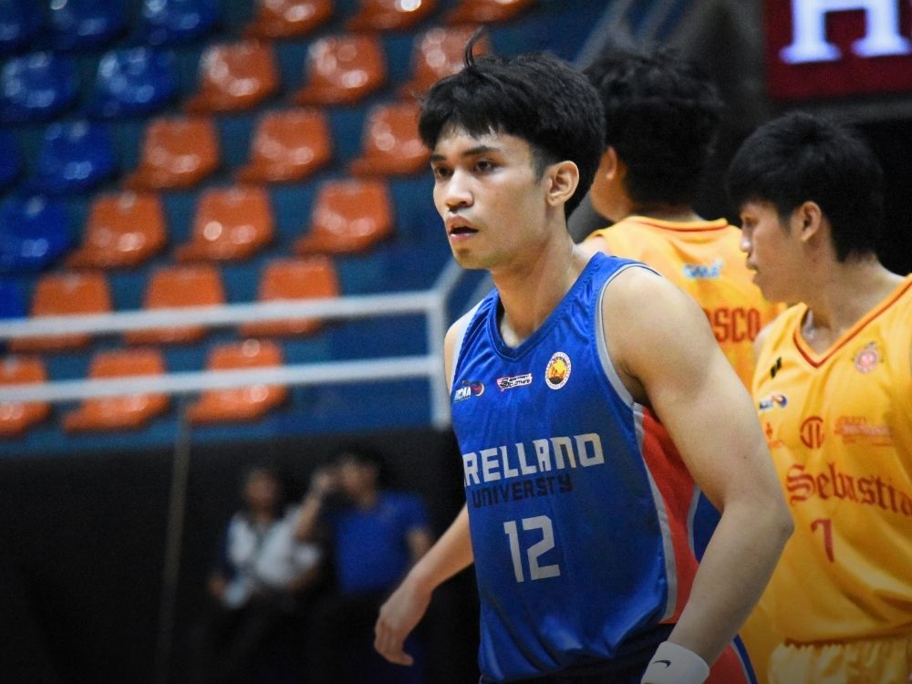 Renzo Abiera's near-perfect game lifts AU past San Sebastian | Photo: Zane Esparaga