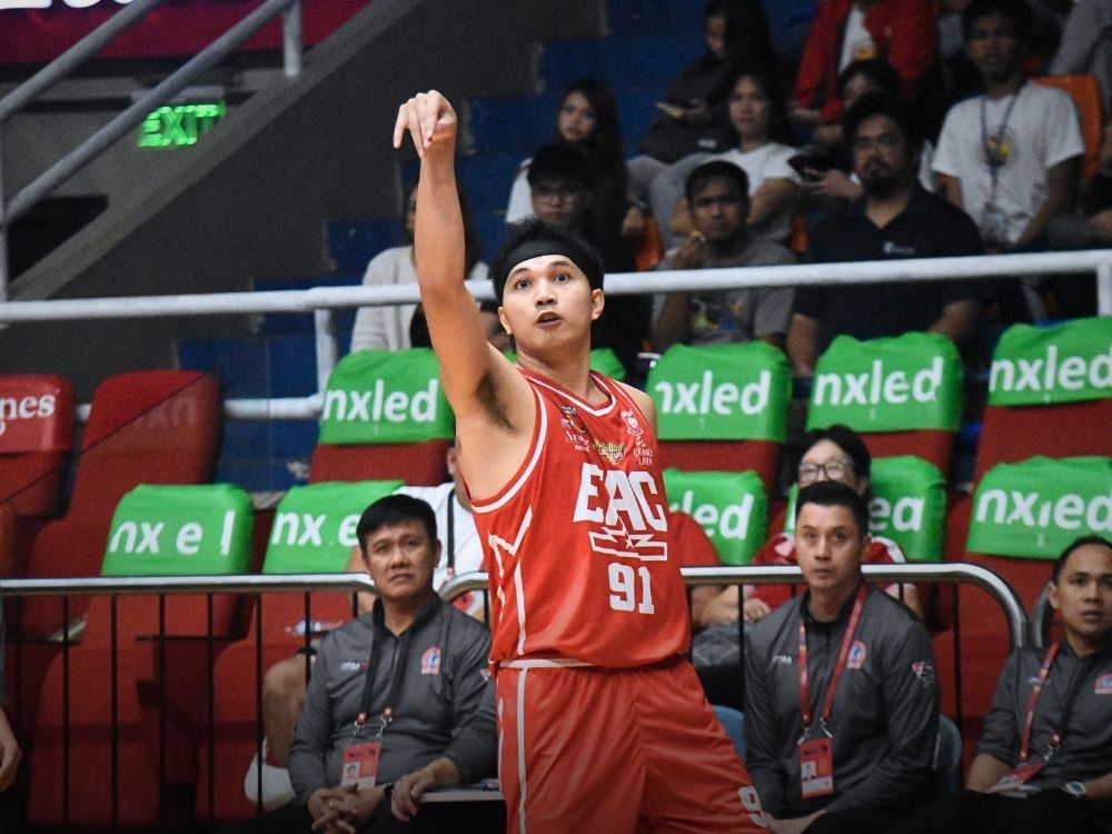 Sarangani pride Wilmar Oftana fires five threes in EAC win over AU | Zane Esparaga