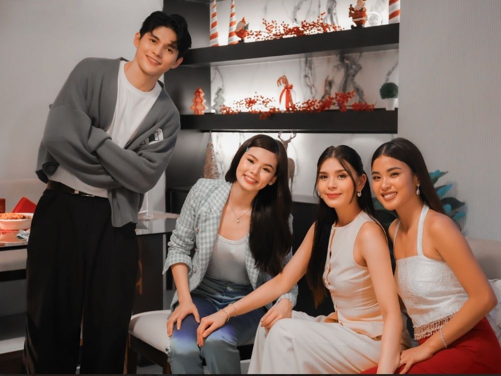 Sparkle's Allen Ansay, Skye Chua, Ashley Ortega, and Shuvee Etrata | Photo: GMA Network