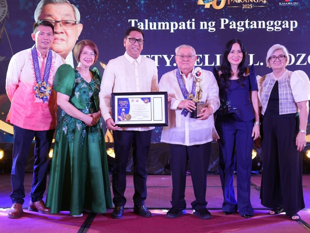 GMA's Atty. Felipe L. Gozon bestowed the Lifetime Achievement Award by the KASAMA Inc.