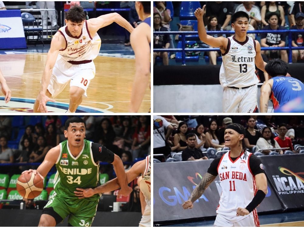 Patrick Sleat (UPHSD), Titing Manalili (CSJL), Allen Liwag (CSB), Janti Miller (SBU) | GMA Synergy