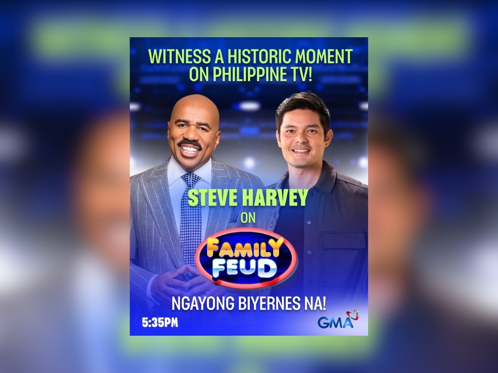 Dingdong Dantes and Steve Harvey make historic crossover for Family Feud | GMA Network