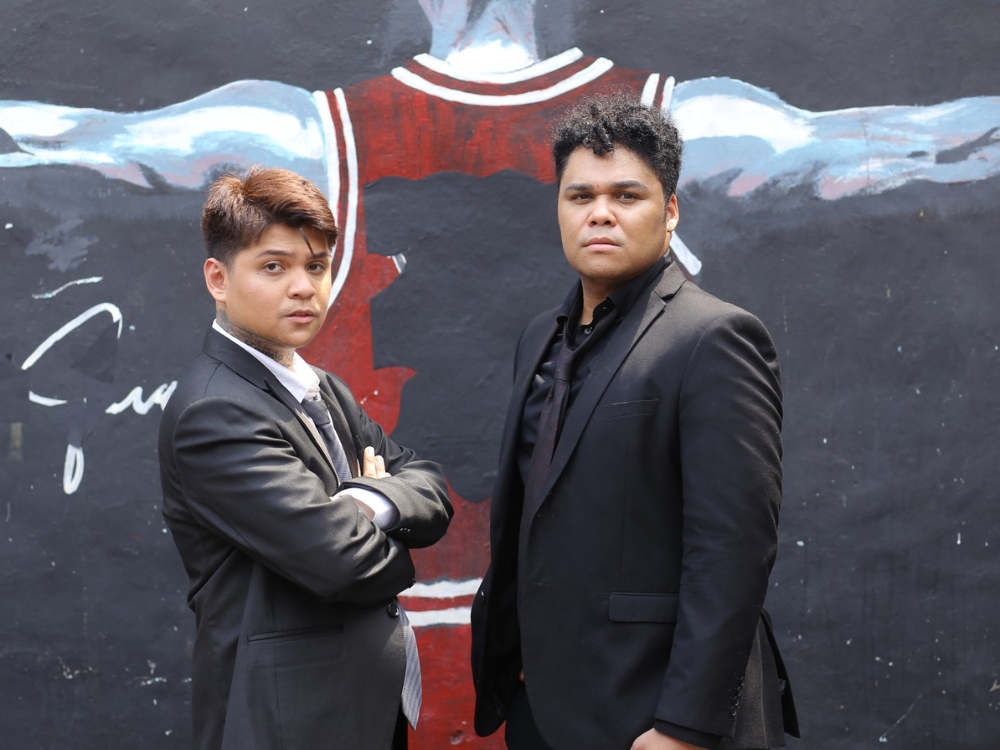 Kapuso balladeer Garrett Bolden and rapper Pio Balbuena | GMA Network