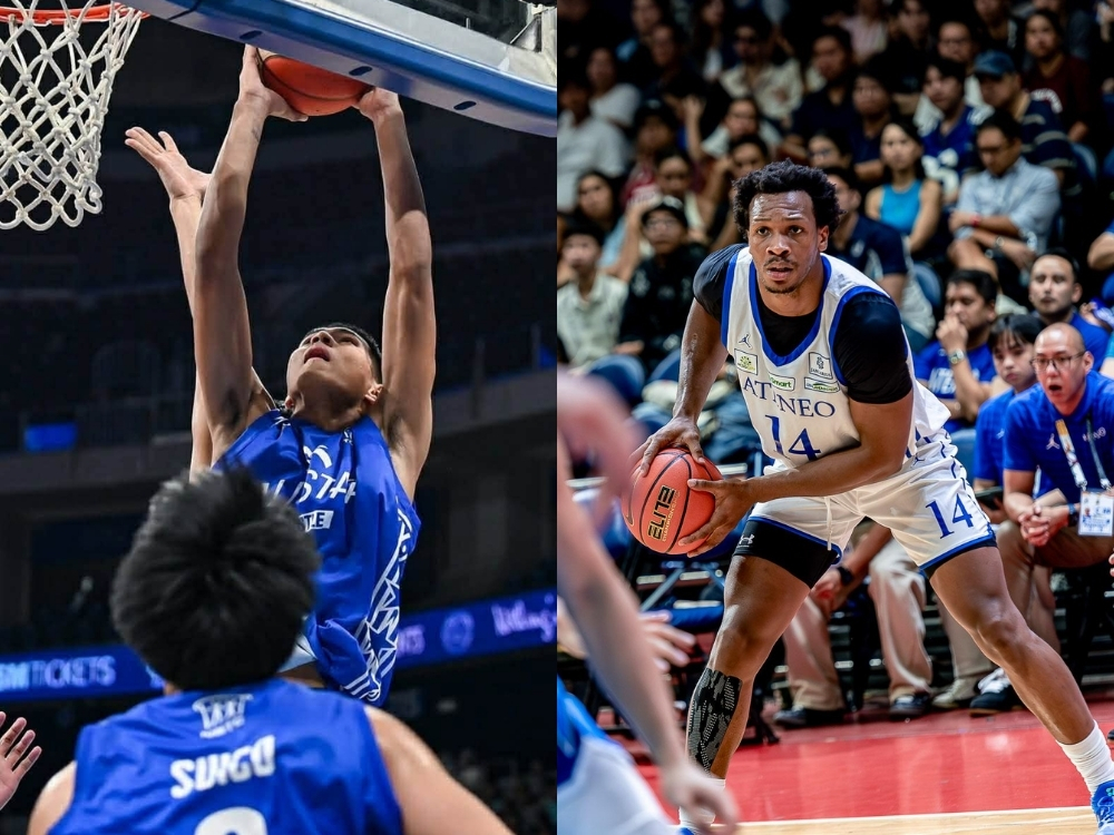 Late Ateneo student-athletes Rene Baterbonia and Divine Adili | Courtesy: NBTC and UAAP