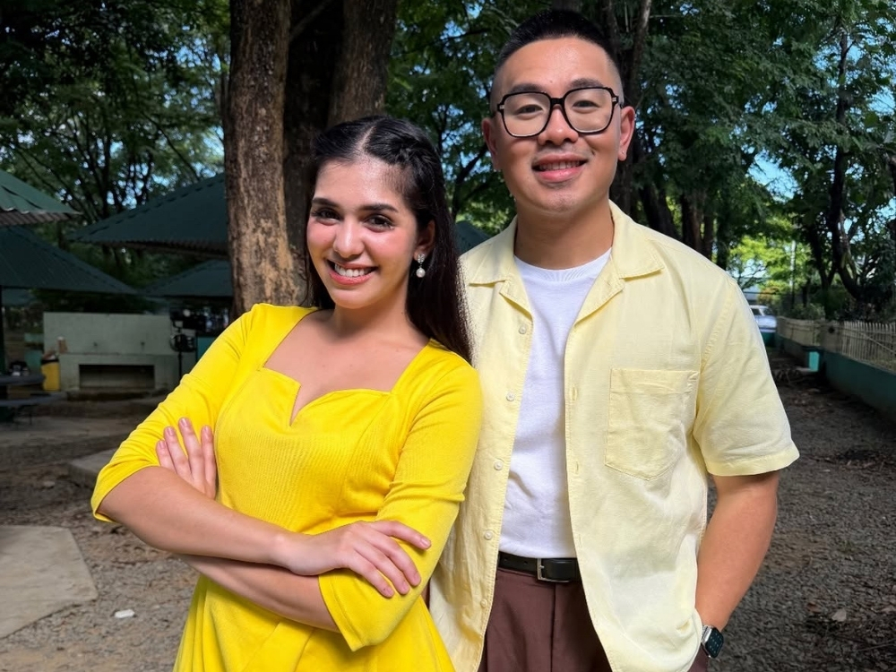 Joy Barcoma and Baus Rufo have joined the Unang Hirit roster of hosts | Photo: Baus Rufo/Instagram