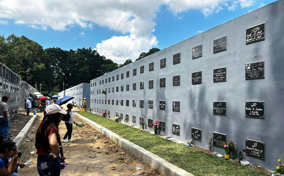 File photo: A cemetery in Cagayan de Oro City during Undas 2023 via One Mindanao